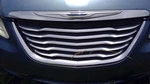 Grille Upper Chrome Surround Argent Fits 11-14 Chrysler 200 Oem. Fixed Price $258.39.