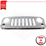 New Grille CH1200328 Shell W/insert Plastic For 2007-2016 Jeep Wrangler. Fixed Price $188.99.