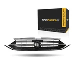 For Volkswagen Jetta 2022 2023 Grille Plastic Textured Black With Chrome Molding. Fixed Price $262.11.