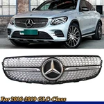 Grille W/emblem For 2016-2019 Mercedes Benz X253 W253 GLC300 GLC43 Black. Fixed Price $84.48.