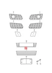 Audi Licence Plate Holder Satin Black/brilliant 4G8807287DCKA No Duties. Fixed Price $138.06.