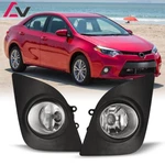 2014 2015 2016 For Toyota Corolla Clear Lens Pair Fog Lights Lamps+wiring+switch. Fixed Price $40.99.