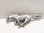 Vintage Ford Mustang Pony Emblem Authentic Part No. D12B-8216A!. Fixed Price $25.00.