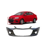 Bumper Cover For 2017-2020 Chevrolet Sonic 42518455 Primed Front. Fixed Price $265.80.