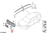 Genuine Bmw U10 16I 18D 18I 20DX 20IX 25I 28IX Grill Front 51135A35F89. Fixed Price $186.51.