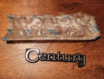Nos Gm 1978-1981 Buick " Century Rear Quarter Panel Emblem 20048650. Fixed Price $25.00.