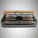 Oem Genuine Toyota 18-23 Tacoma Limited Silver 1D6 Upper Grille 53101-04030-B0. Fixed Price $579.87.