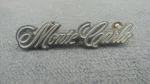 1981-1986 Monte Carlo T-top Cl Grille Script Emblem 5.0 V8 4.3 V6 82 83 85. Fixed Price $69.99.