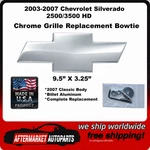 03-07 Chevrolet Silverado 2500/3500 Chrome Aluminum Bowtie Emblem 96183C. Fixed Price $99.99.