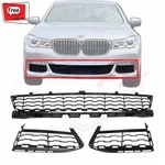 New Front Bumper Grille + Insert Left Right For 2016-2019 Bmw 7-SERIES. Fixed Price $205.42.