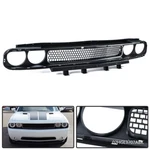 Fit For 08-2014 Dodge Challenger Front Bumper Upper Grille Black W/ Chrome Trim. Fixed Price $144.55.