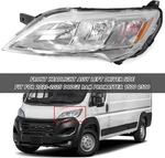 For 2023-2026 Dodge Ram Promaster 1500 2500 Halogen Headlight Left Driver Side. Fixed Price $187.99.