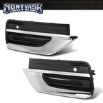 Front Bumper Fog Light Grille Chrome Trim Left & Right Fit For 20-24 Volvo XC90. Fixed Price $45.95.