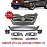Fit 2009-2012 Vw Volkswagen Passat Cc Front Grille W/fog Light Turn Signal. Fixed Price $175.59.
