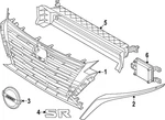 Genuine Nissan Grille Surround 62074-9HF0A. Fixed Price $118.38.