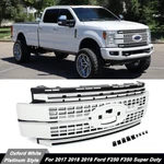 Oxford White Grille F250 F350 2017-2019 Platinum Lariat King Ranch Xlt. Fixed Price $255.99.
