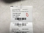 2014 2015 2016, Mazda 3, Right Lower Grille With Chrome, Matte, BJE150C11, Oem. Fixed Price $22.50.