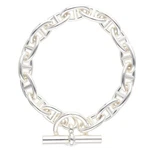 Hermes Bracelet 16LINK Chaine D'ancre Gm Silver 467277. Fixed Price $3215.71.