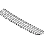 Genuine Bmw Grille, Air Inlet, Primed 51-13-7-026-324 New. Fixed Price $187.50.