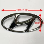 Front Grille Logo Emblem For 2017 2018 Hyundai Elantra Avante Ad. Fixed Price $16.99.