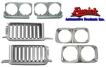 1970 Olds Cutlass 442 Grille Headlight Bezel And Housing Set. Fixed Price $559.00.