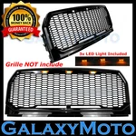 Amber 3X Led Light W/ Harness Galaxy 15-17 Ford F150 Raptor Style Grille. Fixed Price $67.50.