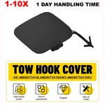 Front Bumper Hook Tow Eye Cover Cap Plastic 4M0807241B4W3 Fit 2017-2019 Audi Q7. Fixed Price $123.11.