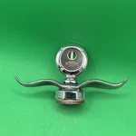 Made Especially The Model Ford Car Chrome Motometer Wings Radiator Cap. Fixed Price $375.00.