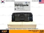 Genuine Radiator Grille Black For 2023-2025 Hyundai Palisade 86350-S8CD0TRC. Fixed Price $1580.00.
