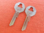 2 Gm 1938 - 1966 Chevrolet Oem Original Key Blanks. Fixed Price $13.65.