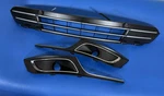 2013-2016 Lincoln Mks Complete Lower Grille & Left Right Fog Light Trims Oem. Fixed Price $299.99.