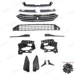 11PC For Jetta 2019-2021 Front Grille Mesh Support Bracket Fog Lamps Cover Kit. Fixed Price $172.45.