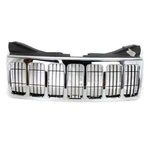 Capa For 08-10 Grand Cherokee Limited Front Grille Chrome W/black Insert Q. Fixed Price $230.95.