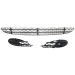 Front Bumper Grille Set For 2003-2006 Mercedes Benz S430, Black. Fixed Price $75.49.