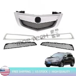 For Acura Mdx 2010-2013 Front Bumper Grille W/ Silver Molding Trim Upper Lower. Fixed Price $263.99.