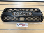 18-23 Tacoma Trd Pro Grille Black W/silver Gray Letters Genuine PT228-35200-AA. Fixed Price $219.98.