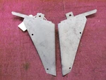 1937 Ford Grille Side Support Braces, 78-8242/3 Original. Fixed Price $75.00.