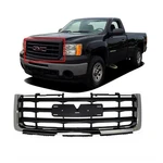 Grille Black Frame Chrome For Gmc Sierra 2009-2013 GM1200573 25810704. Fixed Price $91.08.