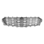 New Premium Fit Capa Black / Chrome Front Center Grille 23504350. Fixed Price $392.40.