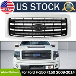 DL3Z-8200-AB Front Bumper Upper Grille 09-14 Ford F-150 F150 White Platinum. Fixed Price $209.85.