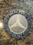 1984-93 Mercedes-benz W201 W124 Hood Grille Emblem Vintage Genuine Oem 201880088. Fixed Price $29.99.