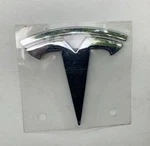 New Tesla Model 2012-MAR 2016 Front Logo Emblem Chrome 1017442-00-B. Fixed Price $125.00.