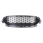 New Capa Black W/chrome Molding Front Grille LJ6Z8200BA One Piece. Fixed Price $417.60.