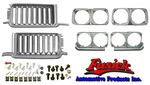 1970 Olds Cutlass 442 Grille Headlight Bezel & Housing Mounting Hardware Set. Fixed Price $590.00.