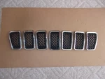 2019 2020 Jeep Cherokee Upper Grilles Set Of 7 Oem. Fixed Price $89.00.
