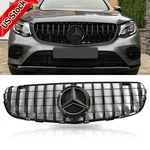 Black Front Grille W/star For 2015-2019 Mercedes Benz GLC250 GLC300 GLC43AMG. Fixed Price $82.45.
