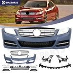 Full Front Bumper Cover Chrome Grill Kit W/drl For 2012-2015 Benz C250 C300 C350. Fixed Price $484.95.