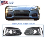Oem Front Bumper Side Grille Insert With Radar 2PC Set For 2018- 19 A5 Base. Fixed Price $599.00.