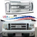 Chrome Front Bumper Radiator Grille Fits Ford F-150 F150 Lariat 2009-2014. Fixed Price $199.49.