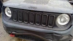 Used Upper Grille Fits: 2017 Jeep Renegade Matte Black Gray Insert. Fixed Price $419.90.